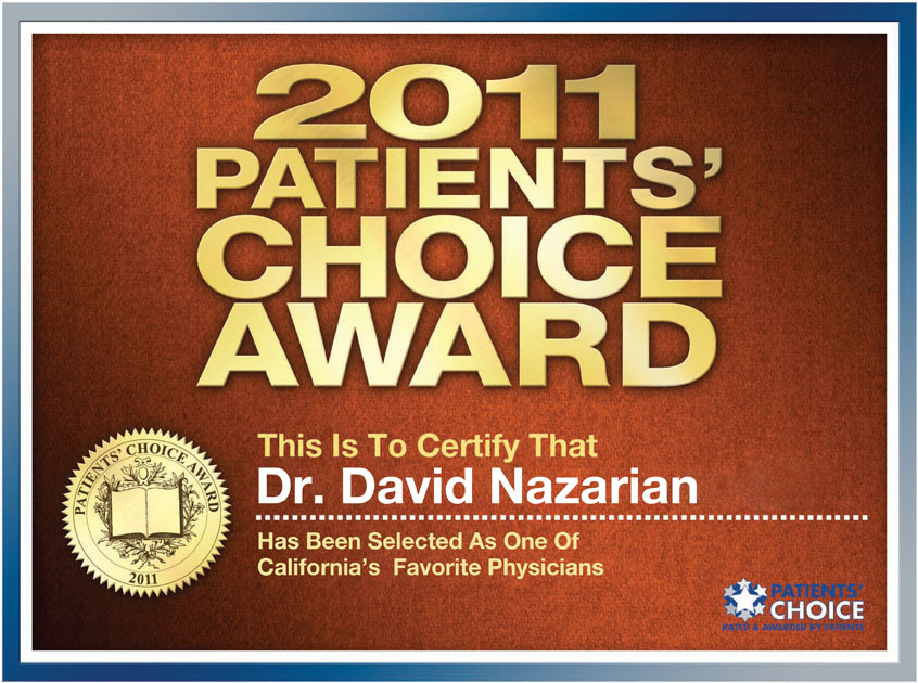 Patients Choice Award | IV Vitamin Therapy in Beverly Hills